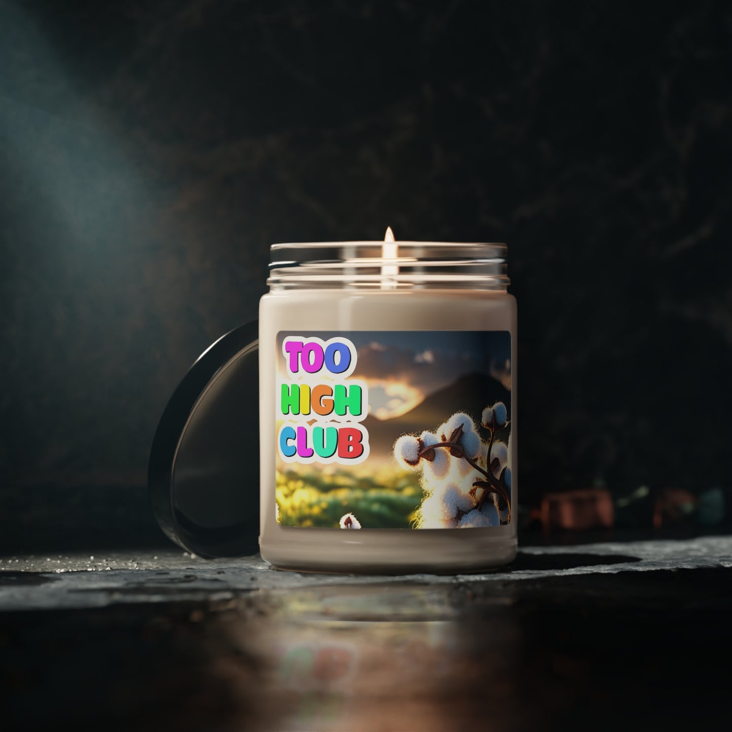 Clean Cotton Scented Soy Candle, 9oz