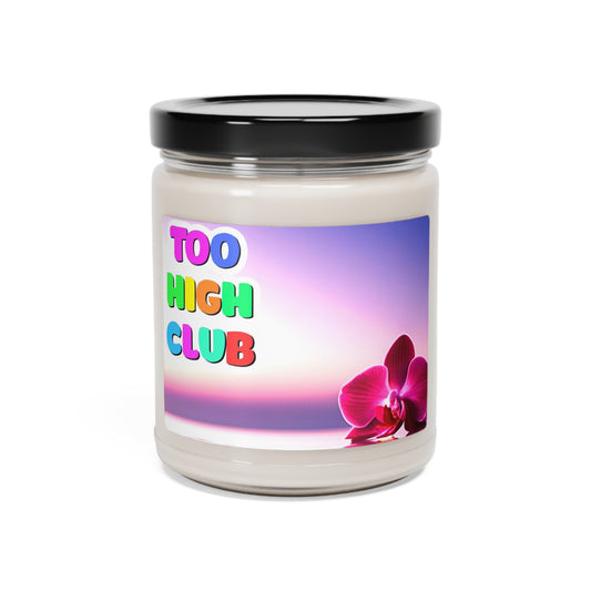 Sea Salt and Orchid Scented Soy Candle, 9oz