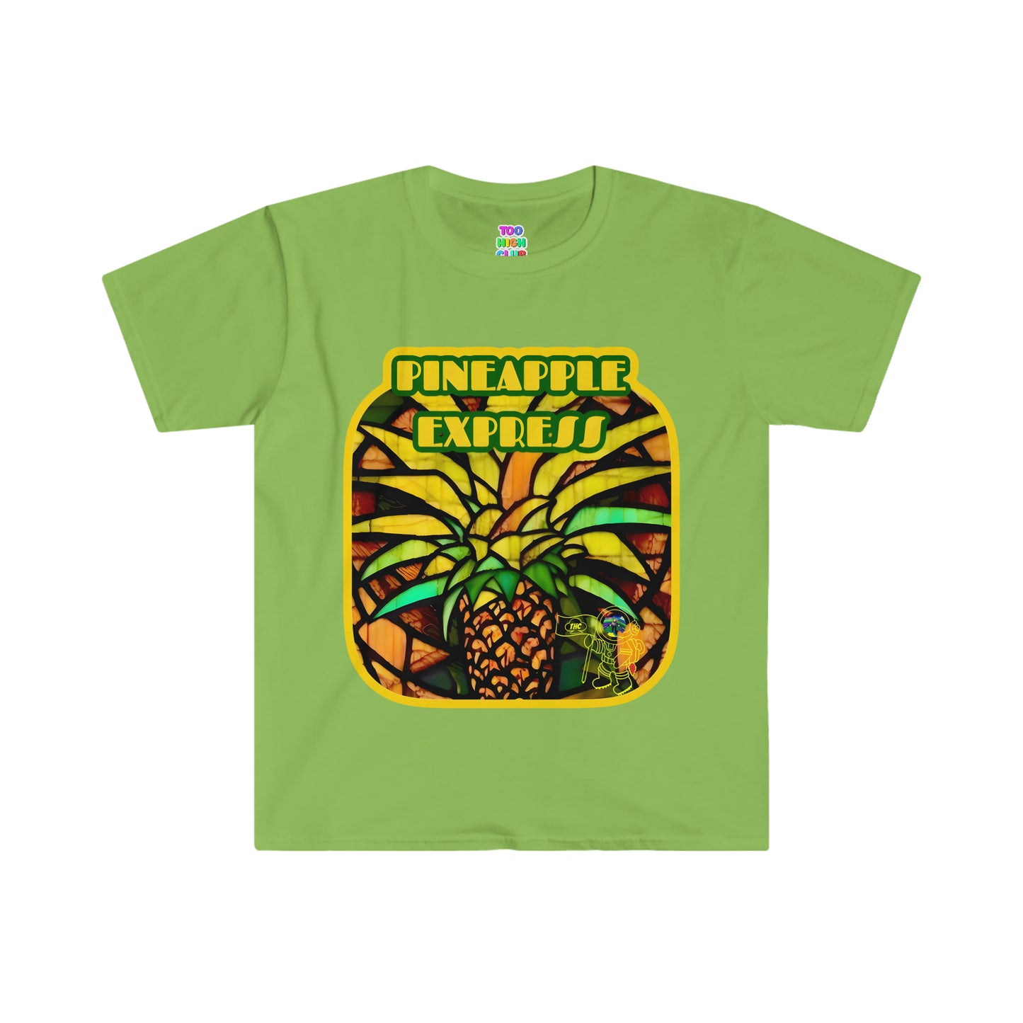 TOO HIGH CLUB PINEAPPLE EXPRESS T’SHIRT